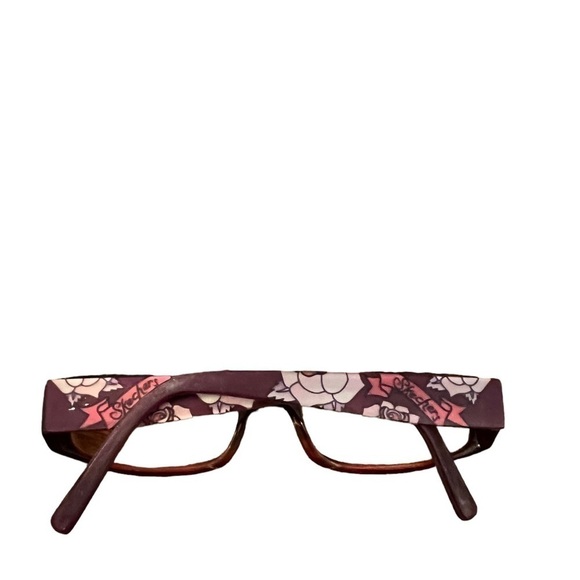 Skechers Eyeglasses Frames Pink Purple Floral - Picture 5 of 8